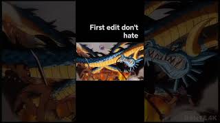 first edit don't hate #anime #onepiece #joyboy #luffy #kaido #firstedit