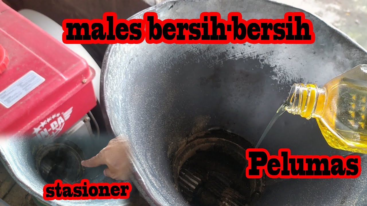 Solusi mesin pakan mampet dengan pelumas . . .