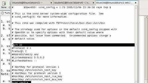 Redhat Enterprise linux 5 SSHD-Part4