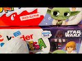 Compilation Star Wars Kindergarten Surprise ASMR Unboxing 