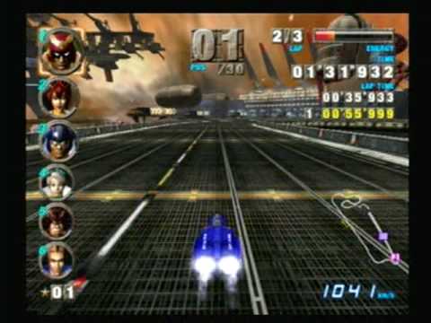 F-Zero GX Master Class Sapphire Cup No Attack No Miss 500pt Run Part 1 of 2