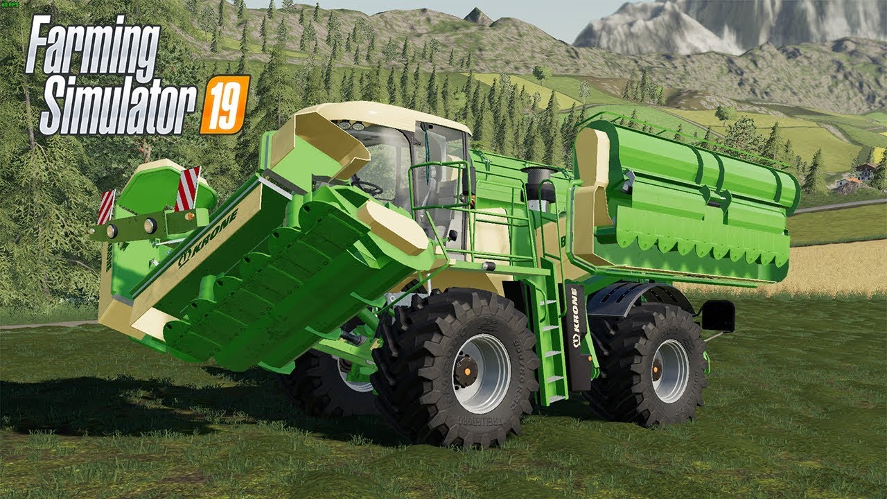 KRONE BIG M 500 BY GHEQOR V1.0.0.0||Farming Simulator 19 Mods