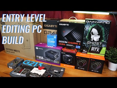 Intel PC Build | CORE i5 12500 | RTX 3060 Ti | CoolerMaster & ID
