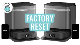 Eureka J15 Ultra Factory Reset Tutorial
