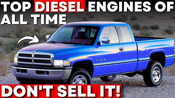 10 Most Reliable Diesel Engines Of All Times