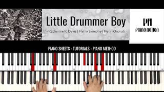 The Little Drummer Boy - Carol Of The Drum - Bing Crosby (Easy Piano) by Piano Notion