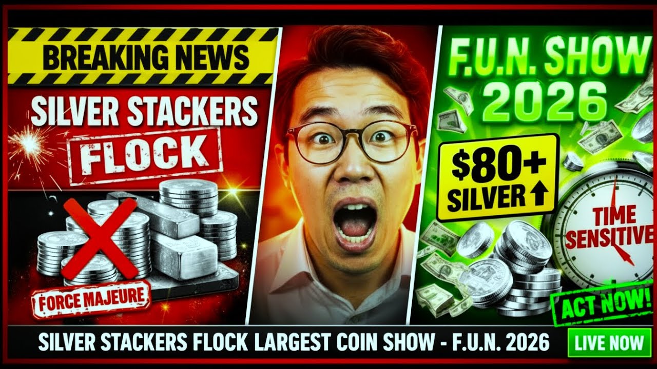 BREAKING NEWS - Silver Stackers FLOCK Largest Coin Show in USA (F.U.N. SHOW 2026)
