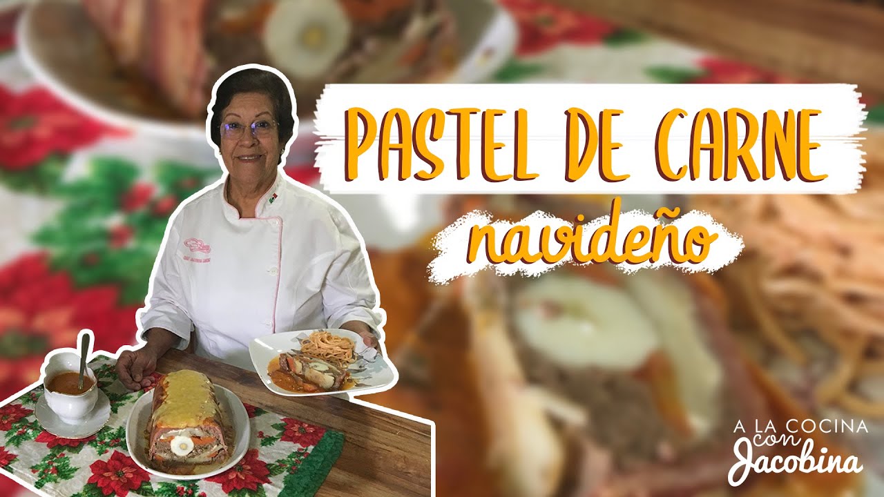 COMO HACER PASTEL DE CARNE NAVIDEÑO | PASTEL DE CARNE MIXTA