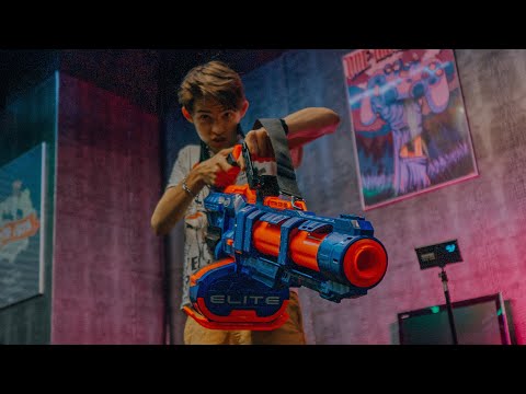 Миниган от нёрф! // Nerf elite titan // Дизмон
