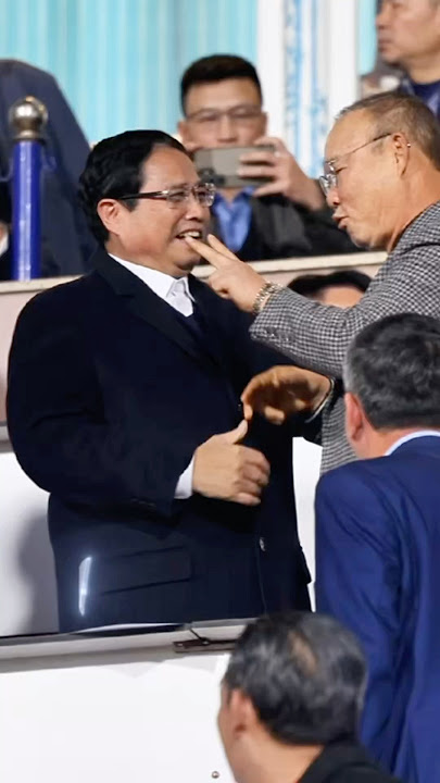 HLv Park Hang Seo đoán với Thủ tướng Phạm Minh Chính - 2-0 cho Việt Nam #vlogminhhai  #parkhangseo