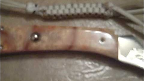 My New Custom 11" Eastcoastsniper/AGA Campolin Hunter Ringpull Switchblade with Filework