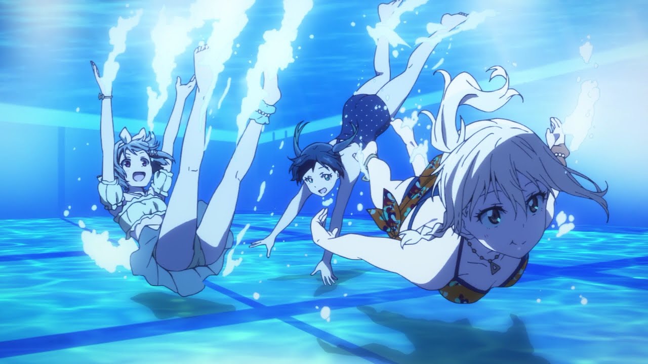 プールで遊ぶみんな「ラブライブ！虹ヶ咲学園スクールアイドル同好会