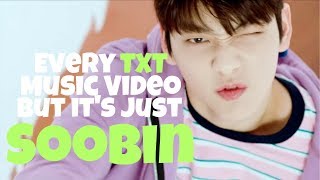 Every TXT Music Video But It's Just Soobin [Cat & Dog]