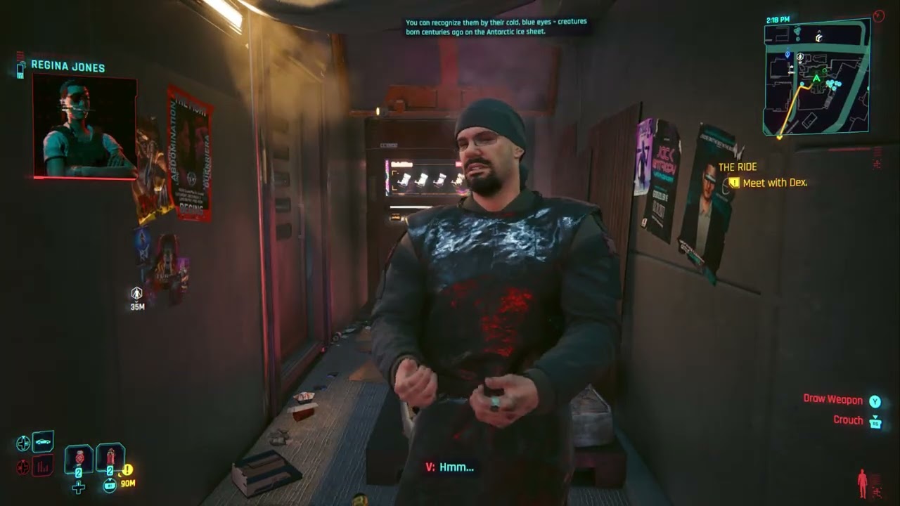 Разговор с Джеки, а затем с Гэри Пророком.