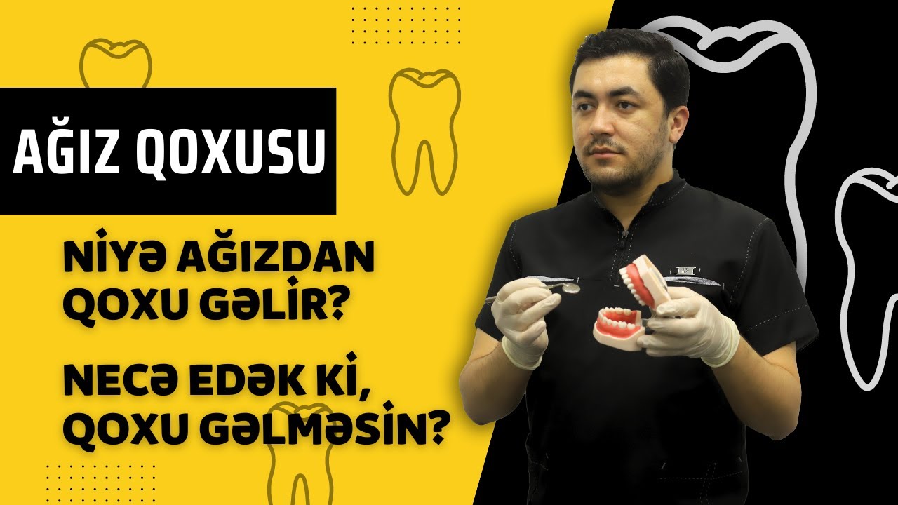 Ağız qoxusundan necə qurtulaq? | Diş məsələsi #9 #dismeselesi