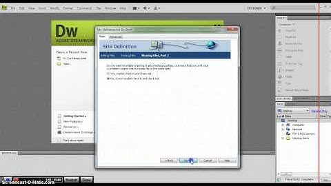 DreamWeaver Tutorial