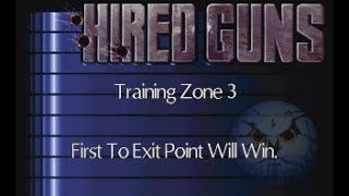 Hired Guns 1993. PC DOSBox, Sound Blaster. Training Zone 3.