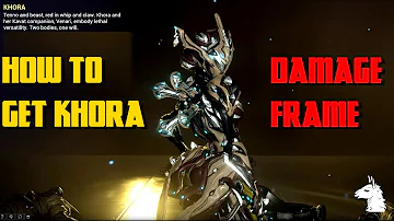 Let's Play Warframe (93) How to Get Khora - Part 1: Chassis and Neuroptics