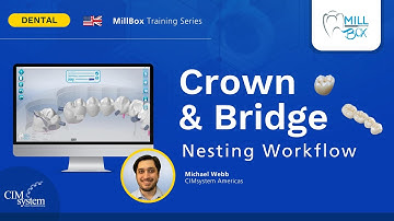 MillBox Tutorial: Dental Crown & Bridge Workflow