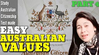 Australian Citizenship Test Topic About Australian Values 2024|Part 4/4 screenshot 5