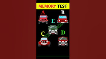 Memory Test #18| Riddles And Puzzles For Iq Test #shorts #viral #trending