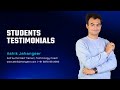 Ashik jahangeer  best sap trainer in india  testimonials
