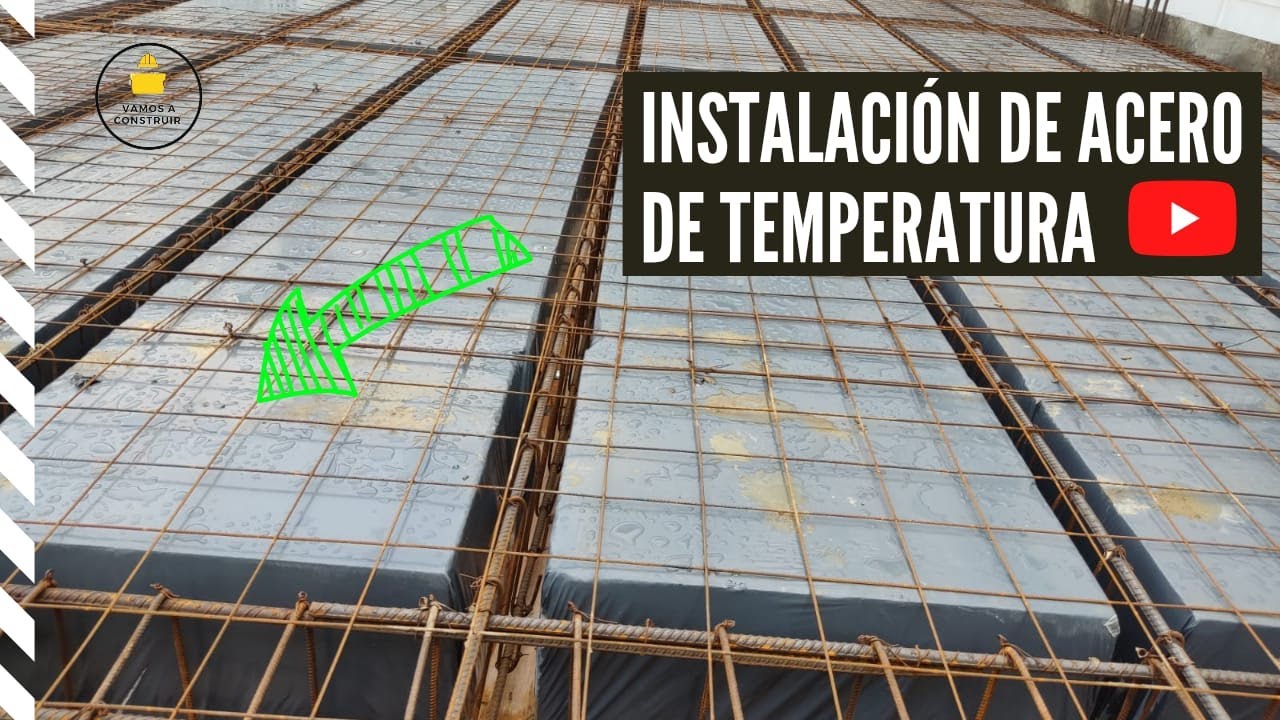 ✓ La Forma correcta de Instalar las Mallas Electrosoldadas! - Acero para  Control de Temperatura 