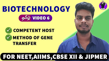 Competent Host & Method of Gene Transfer | Biotechnology in Tamil (6)