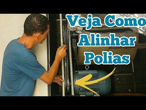 Vídeo: Como você ajusta uma polia?