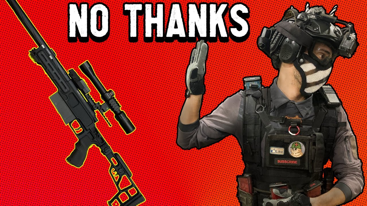 4 Reasons Why I Stopped Sniping in Airsoft