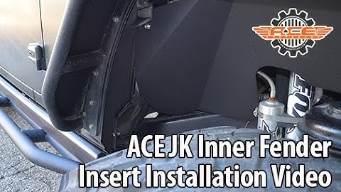 How to Install ACE Inner Fender Inserts