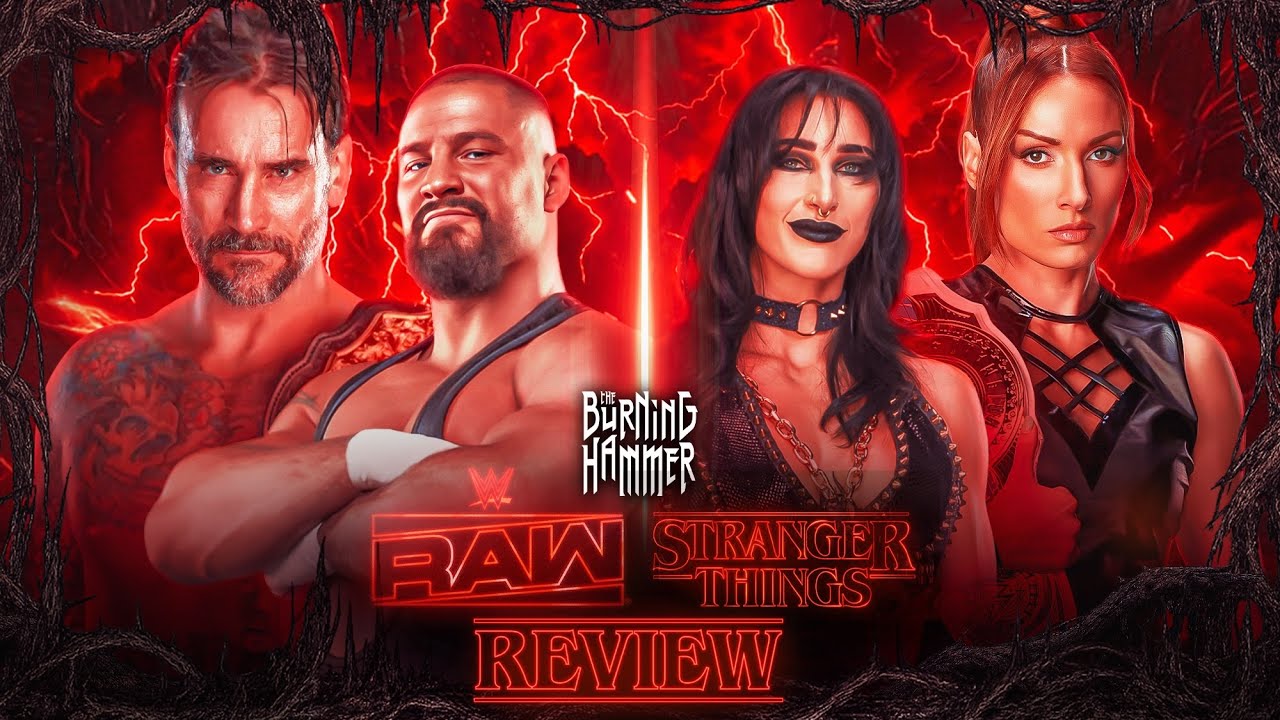 MONDAY NIGHT RAW  1/5/26 REVIEW! PUNK RETAINS, BECKY WINS THE IC TITLE, & STRANGER THINGS! 