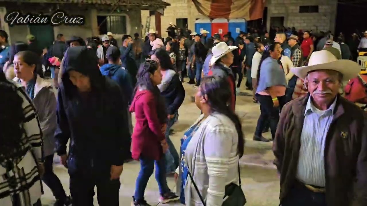 Baile de Fiesta Patronal en San Miguel Cuevas 2023 | Veloz De La Sierra