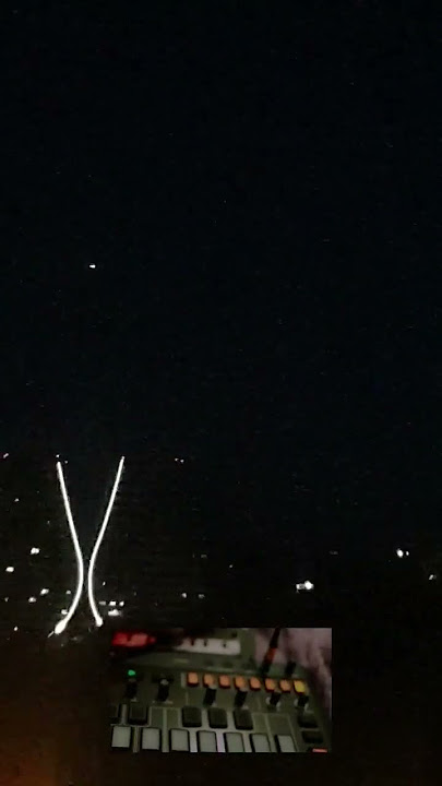 Drone synth and captured UFO or ISS #rolandj6 #nts1 #roland #dronesynth  #iss #korg #ufo