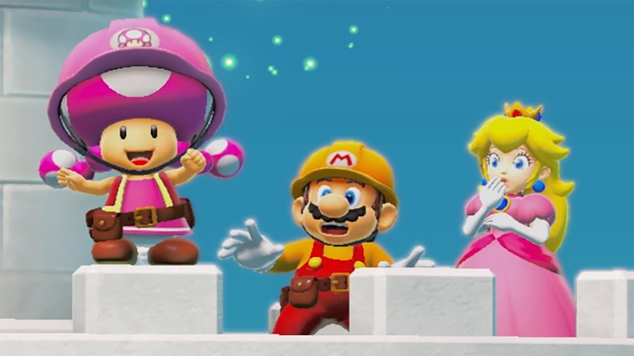 Super Mario Maker 2 100% Walkthrough Part 6 - Story Mode Gameplay - YouTube