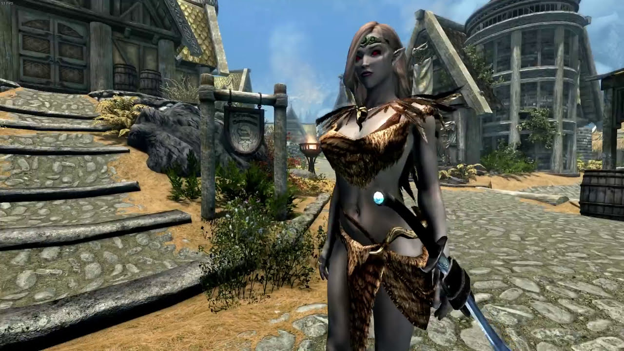 Skyrim Mejores Mods Ep07 | Mujeres Mejoradas | PC Xbox One - YouTube