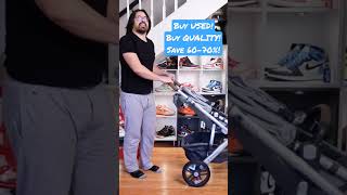 UPPAbaby VISTA v1 vs v2! How to SAVE a FORTUNE on BABY GEAR! #shorts #parentingtips #parenting