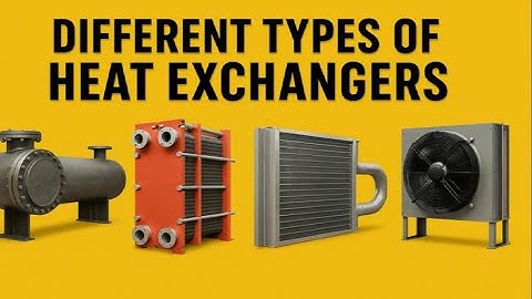 Different Types of Heat Exchangers and Their Functions Explained