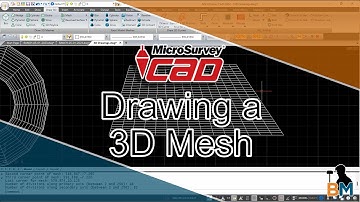 MicroSurvey MSCAD How To: Drawing a 3D Mesh | Bench Mark