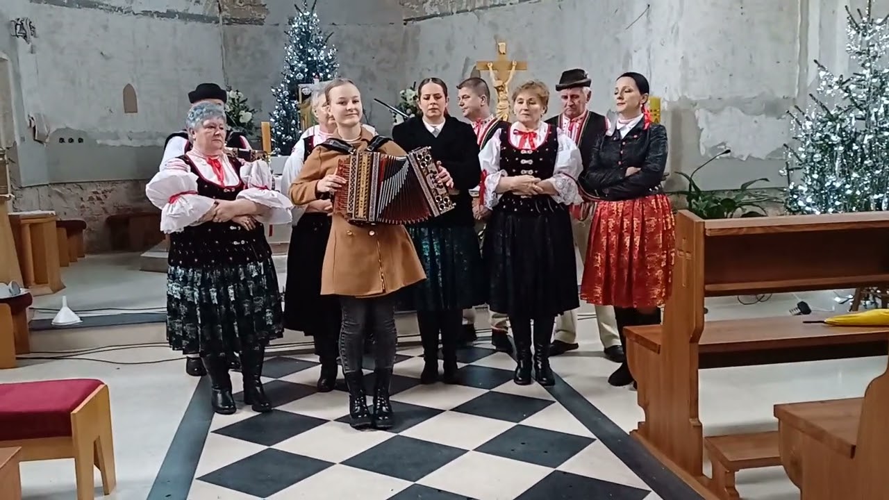 Spoločné koledovanie goralov Európe a celému svetu  v kostole sv. Ignáca z Loyoly 6.1.2024