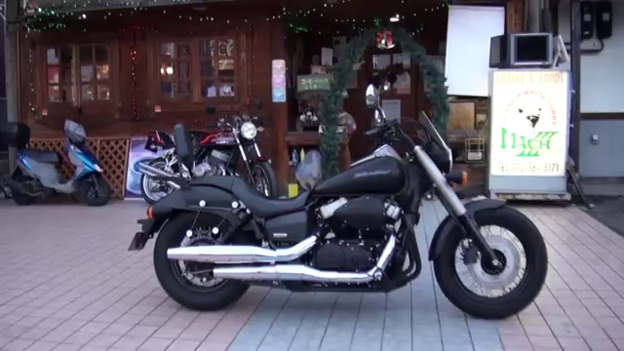 黒い衝撃 15 Honda Shadow Phantom750 15 ホンダ シャドウファントム750 Vt750 愛知県岡崎市 アメリカンタイプ Youtube