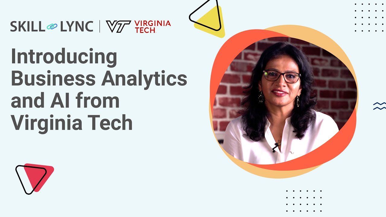 Vt Lync Introducing Business Analytics and AI from Virginia Tech | Director of ...