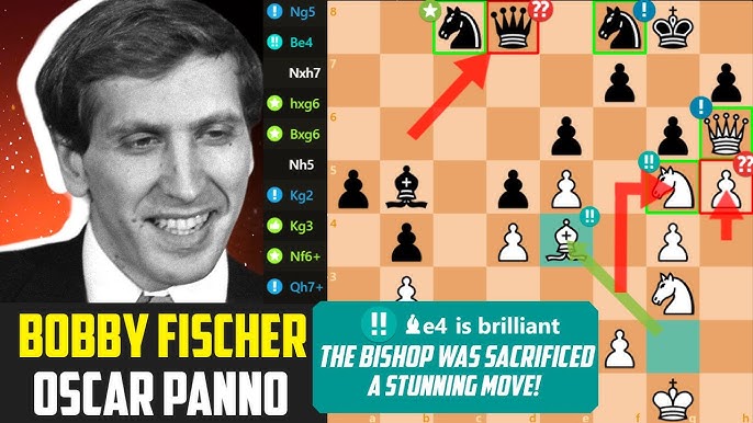 Bobby Fischer começa o match com um erro incrível 