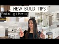 NEW BUILD TIPS: KITCHEN ISLAND PENDANT LIGHTS | How Many | How to Measure | Double Check Placement