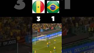 Senegal vs Brazil 4-2 friendlies highlights #shorts #footballshorts #senegalvsbrazil #football