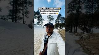 Dekha na Jaa rha 🥹🥹 #snow #trekking