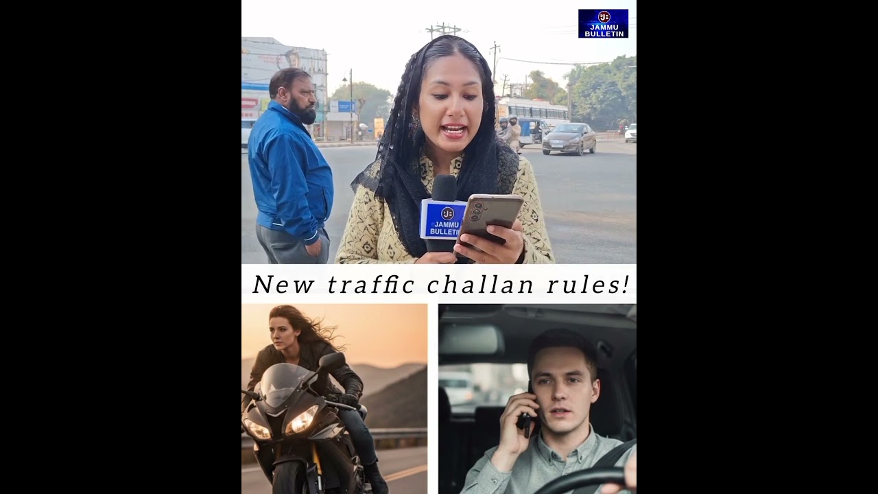 New traffic challan rules!