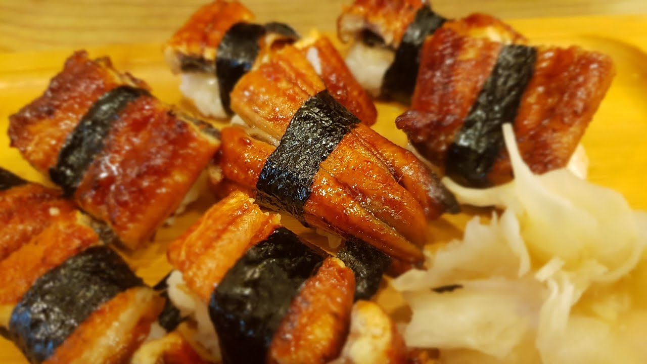 장어 초밥| eel sushi | nasi kebuli | Street food :: #46 - YouTube