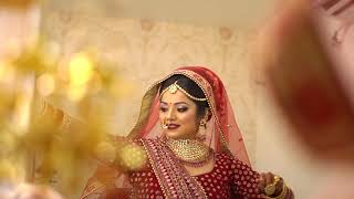 Indian Bride Getting Ready On Wedding Day Video | Indian Bride Makeup - Tamanna