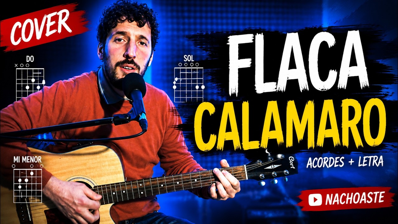 Assista a Flaca - Andrés Calamaro cover en GUITARRA con acordes en pantalla por NachoAste no YouTube Assista a Flaca - Andrés Calamaro cover en GUITARRA con acordes en pantalla por NachoAste no YouTube